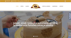 Desktop Screenshot of cukierniazbyszek.pl